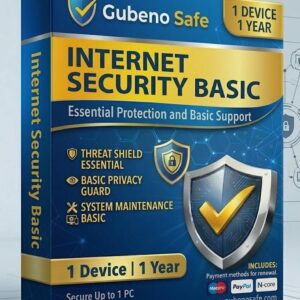Gubeno Safe Internet Security Basic (1 Devices / 1 Years)