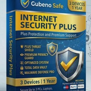 Gubeno Safe Internet Security Plus (3Devices / 1 Years)